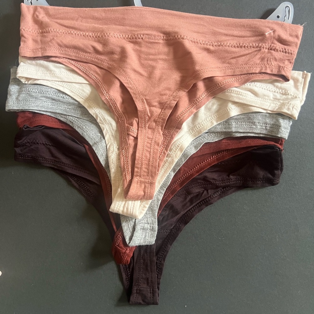 Danskin Pink and Gray Seamless Panties Intimates & Sleepwear